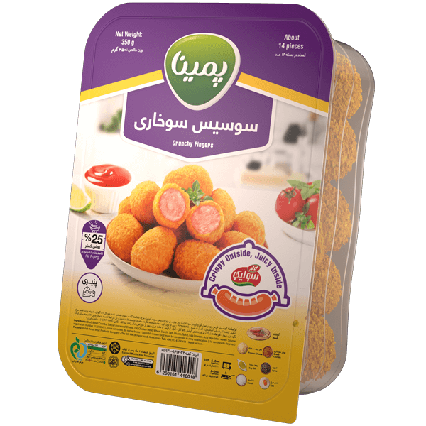 کاله پمینا کرانچی فینگرز سوسیس سوخاری 350گرم